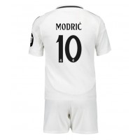 Maglie da calcio Real Madrid Luka Modric #10 Prima Maglia Bambino 2024-25 Manica Corta (+ Pantaloni corti)